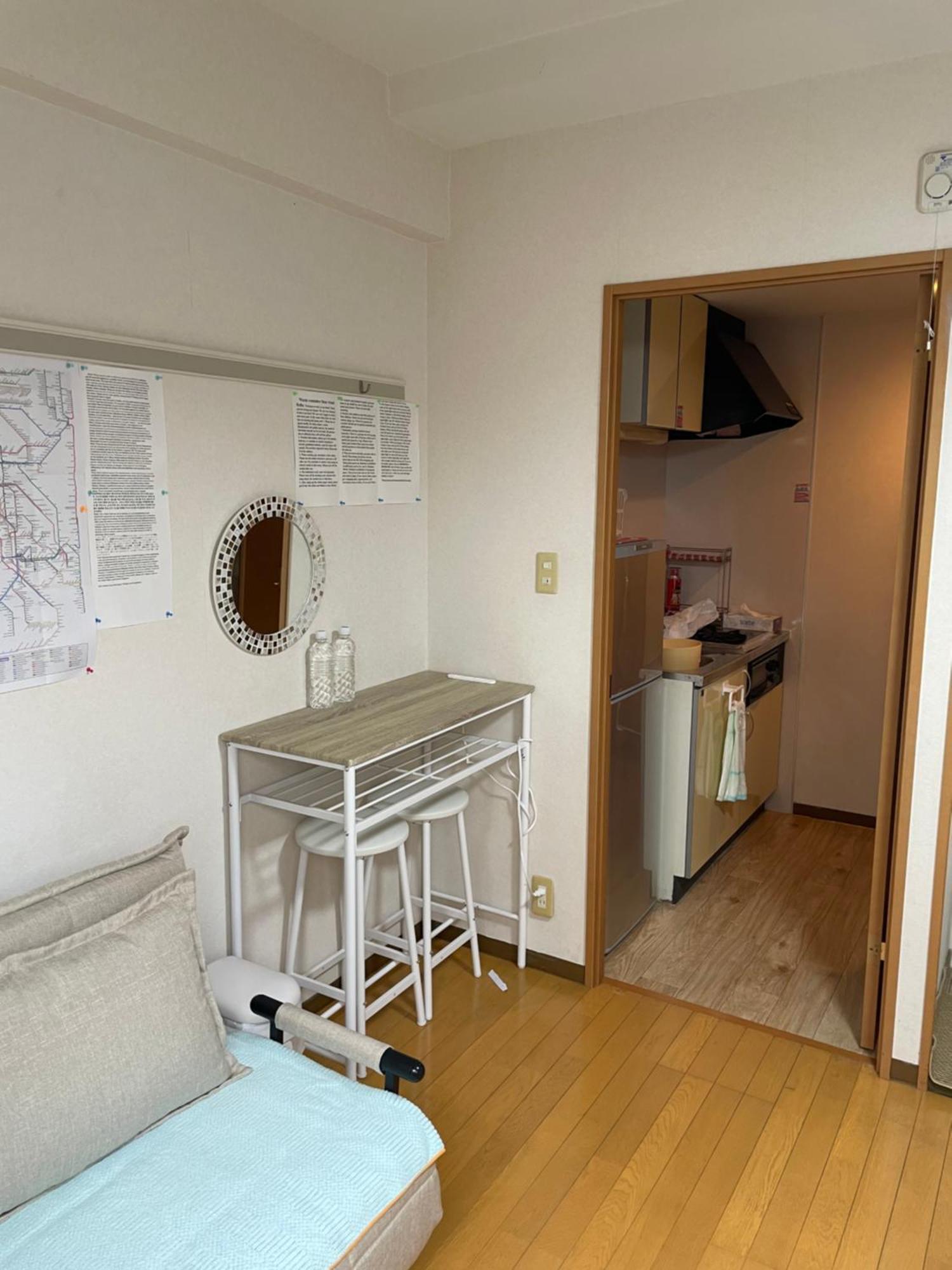 新宿庭院の屋-Shinjuku Garden Home -28 Square Meters King Size Bed Garden Room Tokio Buitenkant foto