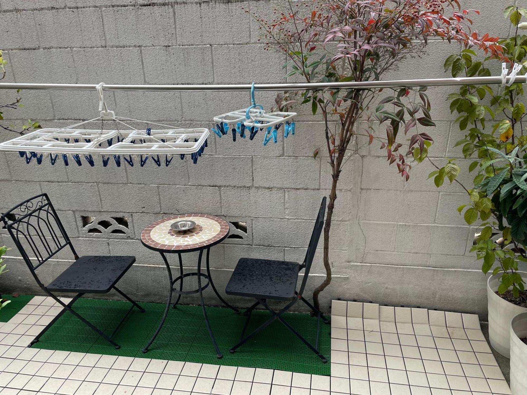 新宿庭院の屋-Shinjuku Garden Home -28 Square Meters King Size Bed Garden Room Tokio Buitenkant foto
